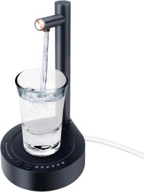 Desktop Water Bottle Dispenser,  Portable Electric Water Bottle Pump Countertop for 5 Gallon & Universal Bottles